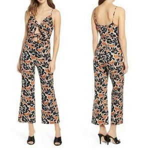 NWOT Leith Tie Floral Jumpsuit, Romper